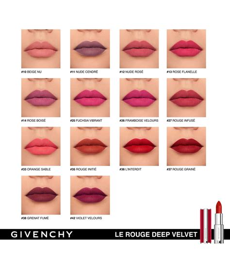 review givenchy rouge a levre biochrome sulptant|Givenchy le rouge deep velvet.